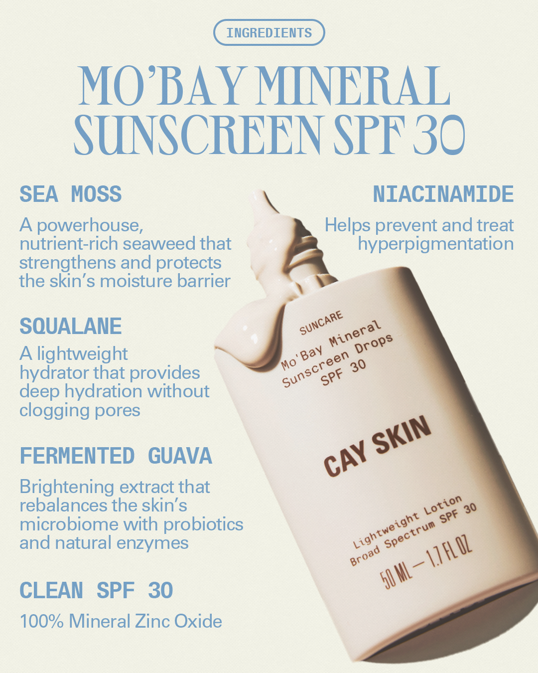 Mo'Bay Mineral Sunscreen SPF 30